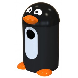Poubelle Pingouin 55L