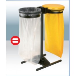 Support sac poubelle poubelles et produits de nettoyage accessoires plaque  signalétique