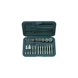 Coffret de douilles et d'embouts torx