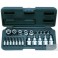 Coffret de douilles torx 1/4" et 1/2"