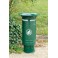 Corbeille de propreté Cévennes sur pied cylindrique - 60L