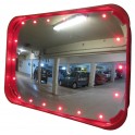 Miroir lumineux pour l'interieur