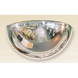 Miroir hémisphérique de sécurité 1/4 de sphère - Volum PPMA