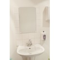 Miroir anti bris de verre 400x600