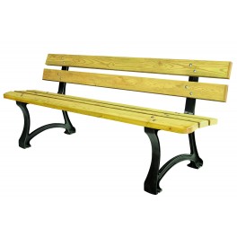 Banc bois Dresde