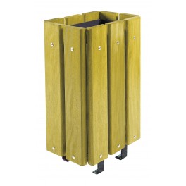 Corbeille en bois Breme - 30L