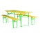 Ensemble table + 2 bancs - Pragues