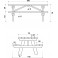 Table Pique Nique Bois Munich (adapté fauteuil roulant)