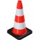 CONE DE SIGNALISATION 500MM - 2 BANDE