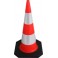 CONE DE SIGNALISATION 1000MM - 2 BANDE