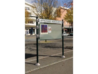 Panneaux d'affichage libre extérieur