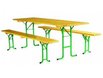 Ensemble table et banc